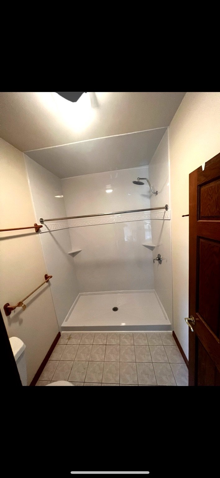 Bathroom tile work and shower installation in Oregon WI