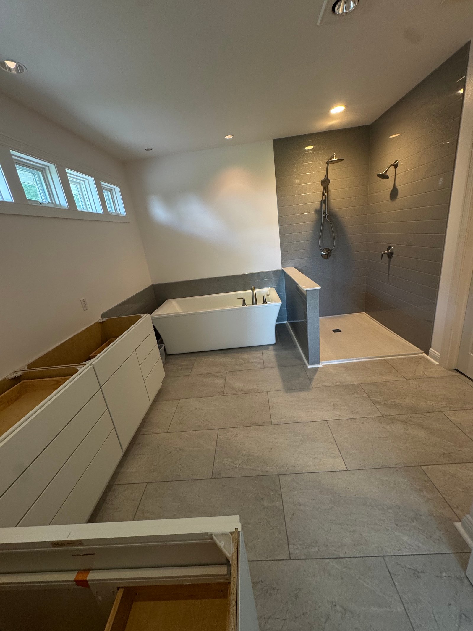 LVP flooring installation with professional finish in Wisconsin